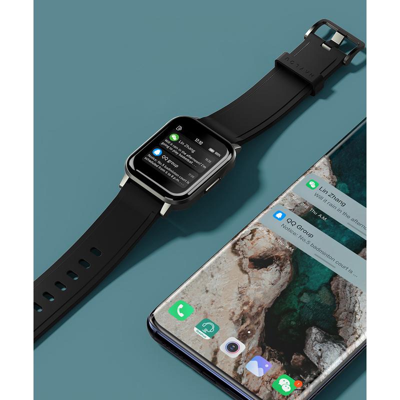 Xiaomi Haylou LS02 Smart watch, okosóra, 5.0 bluetooth elérhetŠaz Holashop weáruházban